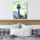Toile Tour de Séoul Corée (Insitu(Chambre))