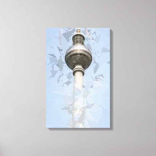 Toile Tour de télévision de Berlin (Recto)
