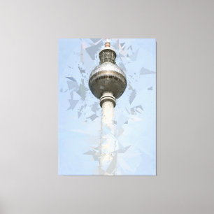Toile Tour de TV Fernsehturm Berlin, Allemagne
