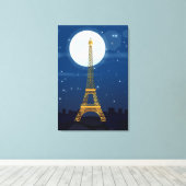 Toile Tour Eiffel (Insitu (Plancher de Bois))