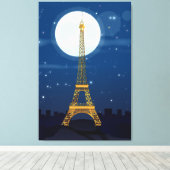 Toile Tour Eiffel (Insitu (Plancher de Bois))