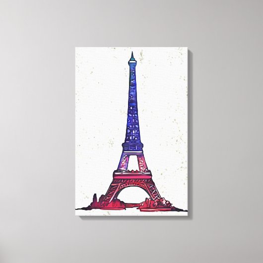 Toile Tour Eiffel (Recto)