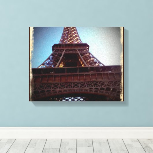 Toile Tour Eiffel (Insitu (Plancher de Bois))