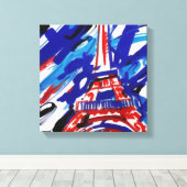 Toile Tour Eiffel (Insitu (Plancher de Bois))