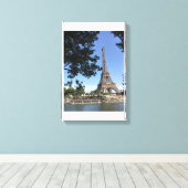 Toile Tour Eiffel (Insitu (Plancher de Bois))