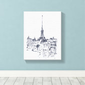 Toile Tour Eiffel (Insitu (Plancher de Bois))