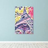 Toile Tour Eiffel (Insitu (Plancher de Bois))
