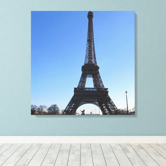 Toile Tour Eiffel (Insitu (Plancher de Bois))