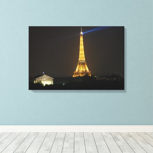 Toile Tour Eiffel (Insitu (Plancher de Bois))