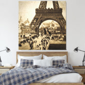 Toile Tour Eiffel à l'Exposition Universelle 1900 (Insitu(Chambre))