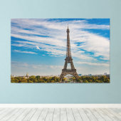 Toile Tour Eiffel à Paris (Insitu (Plancher de Bois))