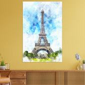 Toile Tour Eiffel à Paris nr2 (Insitu(Salon))