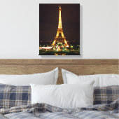 Toile Tour Eiffel en soirée (Insitu(Chambre))