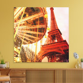 Toile Tour Eiffel et Carrousel (Insitu(Salon))