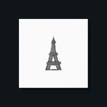 Toile Tour Eiffel Explorateur parisien<br><div class="desc">Une représentation jeune de la tristement célèbre Tour Eiffel.</div>