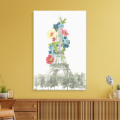 Toile Tour Eiffel fleurie | Paris, France (Insitu(Salon))