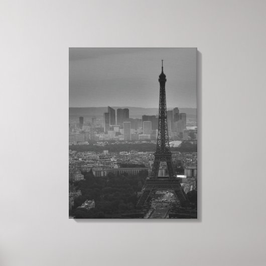 Toile Tour Eiffel Paris City Panorama (Recto)
