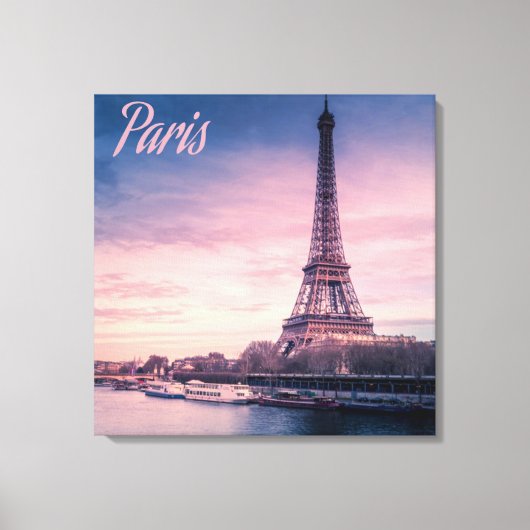 Toile Tour eiffel Paris France (Recto)