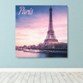 Toile Tour eiffel Paris France (Insitu (Plancher de Bois))