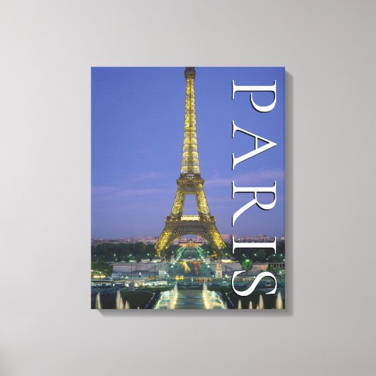 Toile Tour Eiffel | Paris, France (Recto)
