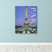 Toile Tour Eiffel | Paris, France (Insitu (Plancher de Bois))