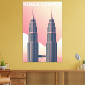 Toile Tour Petronas Kuala Lumpur (Insitu(Salon))