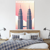 Toile Tour Petronas Kuala Lumpur (Insitu(Chambre))