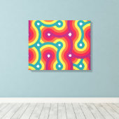 Toile Tourbillons sans fin (Insitu (Plancher de Bois))