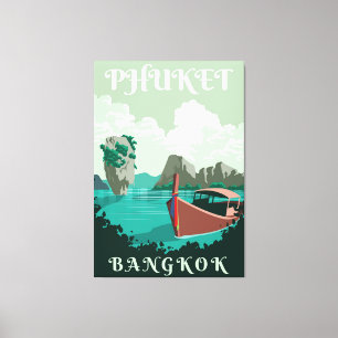 Toile Tourisme Phuket Bangkok