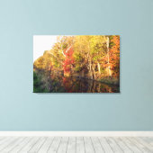 Toile Tourner vers la gloire d'automne (Ohio) (Insitu (Plancher de Bois))