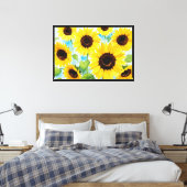 Toile Tournesol (Insitu(Chambre))