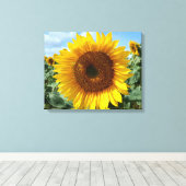Toile Tournesol (Insitu (Plancher de Bois))