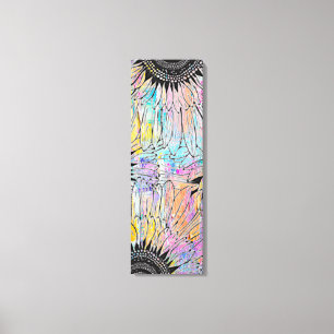 Toile Tournesol d'été 12 po x 36 po