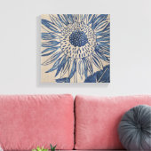 Toile Tournesol d'Indigo (Insitu(Salon))