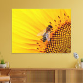 Toile Tournesol et Abeille (Insitu(Salon))