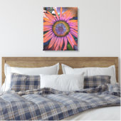 Toile Tournesol psychédélique (Insitu(Chambre))