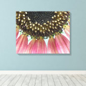 Toile Tournesol rose Imprimer (Insitu (Plancher de Bois))