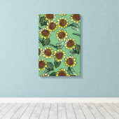 Toile Tournesols (Insitu (Plancher de Bois))