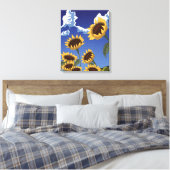 Toile Tournesols en été (Insitu(Chambre))