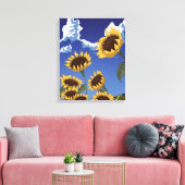 Toile Tournesols en été (Insitu(Salon))