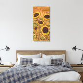 Toile Tournesols Peinture des imprimés d'art paysager ca (Insitu(Chambre))