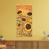 Toile Tournesols Peinture des imprimés d'art paysager ca (Insitu(Salon))