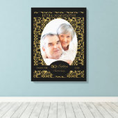 Toile Tournoyants dorés pour le 50e anniversaire de mari (Insitu (Plancher de Bois))