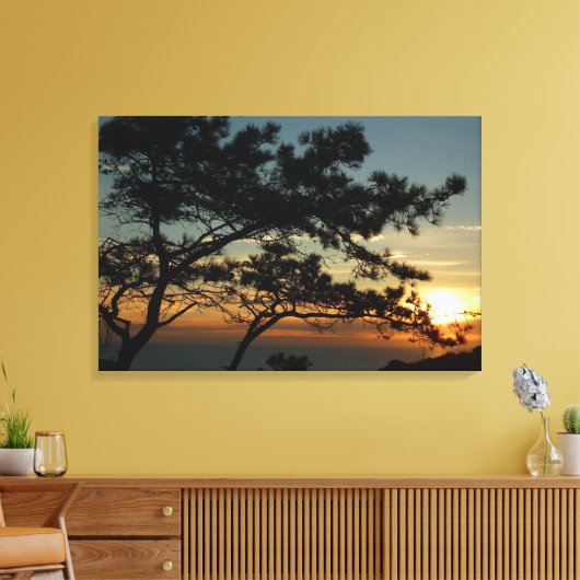 Toile Tourrey Pine Sunset I California Paysage (Insitu(Salon))