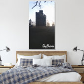 Toile Tours de Bancroft au coucher du soleil (Insitu(Chambre))