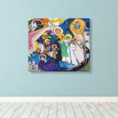 Toile Tous les Saints Jour I | Kandinsky | (Insitu (Plancher de Bois))