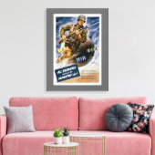 Toile Tous les soldats ne peuvent pas être dans l'infant (Insitu(Salon))