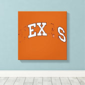 Toile Tous Mes Exes Vivent Au Texas (Insitu (Plancher de Bois))