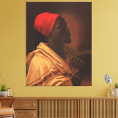 Toile Toussaint L'Ouverture par George DeBaptiste (1870) (Insitu(Salon))