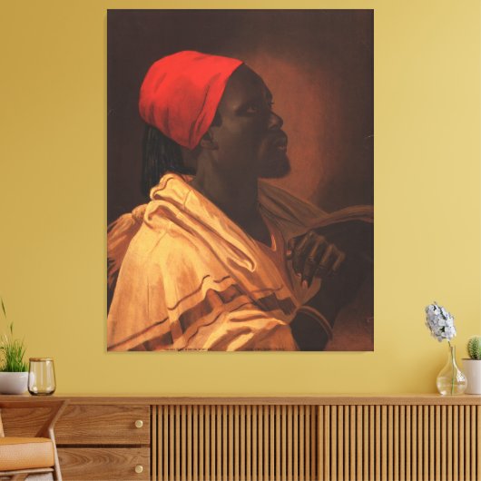 Toile Toussaint L'Ouverture par George DeBaptiste (1870) (Insitu(Salon))